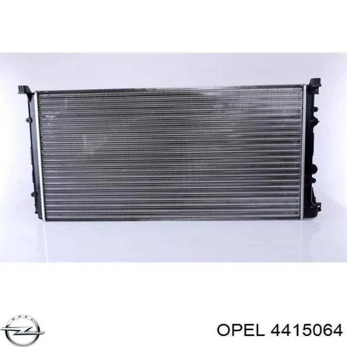 4415064 Opel radiador refrigeración del motor