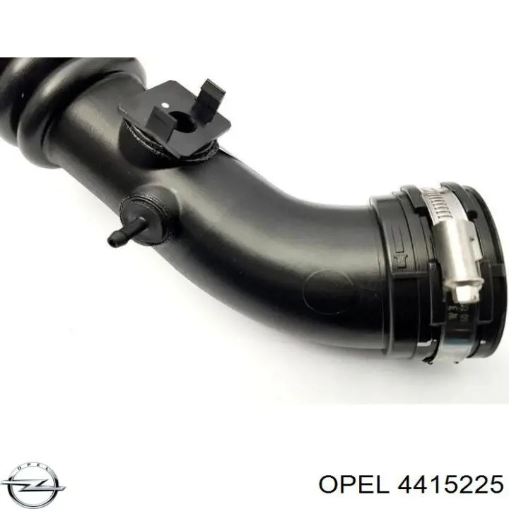 4415225 Opel tubo flexible de aire de sobrealimentación derecho