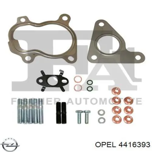 4416393 Opel turbocompresor