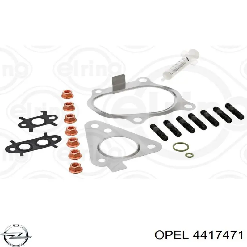 4417471 Opel turbocompresor