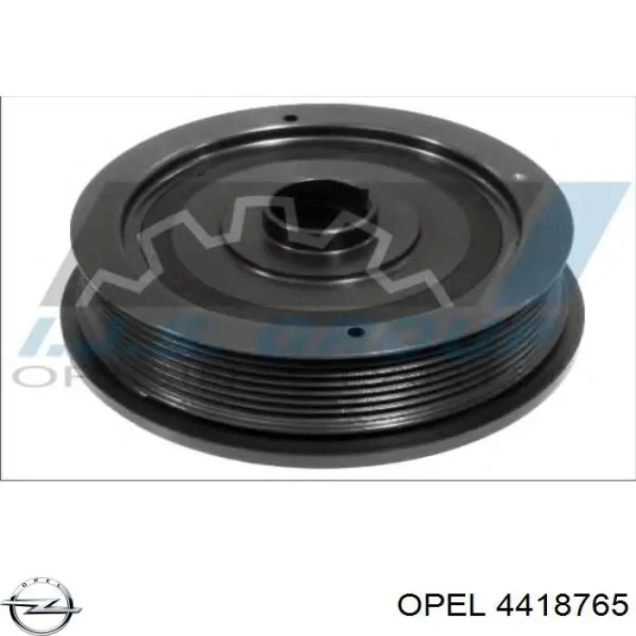 4418765 Opel polea, cigüeñal