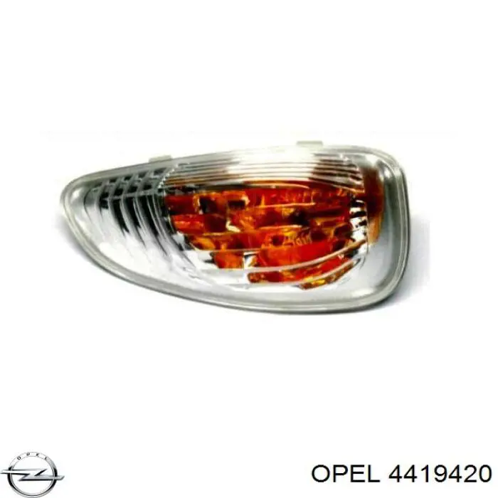 4419420 Opel espejo retrovisor izquierdo