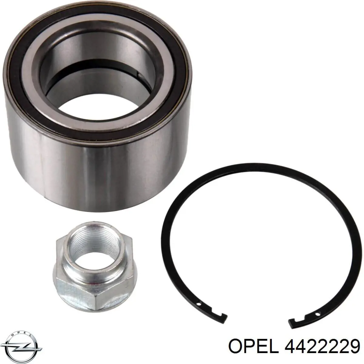 4422229 Opel cojinete de rueda delantero