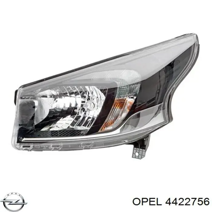 4422756 Opel faro derecho