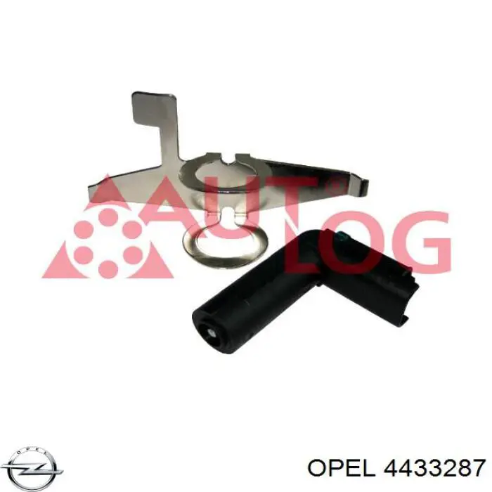 4433287 Opel sensor de posición del cigüeñal