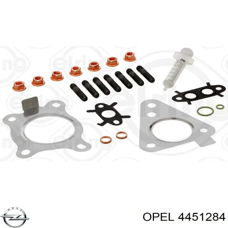 4451284 Opel turbocompresor