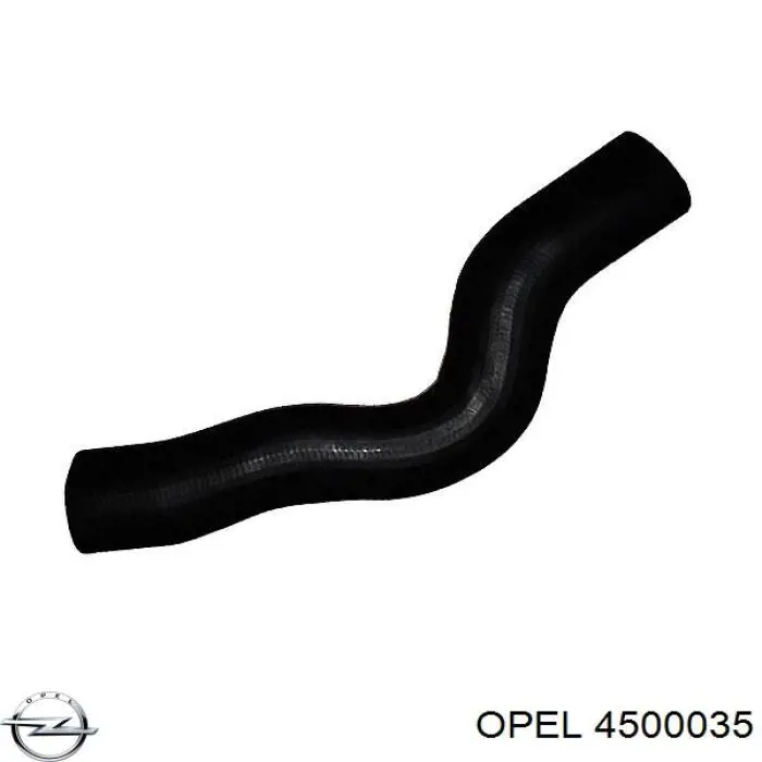 4500035 Opel tubo flexible de aire de sobrealimentación