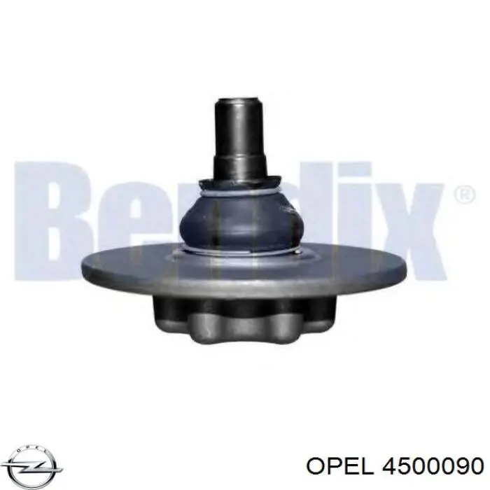 4500090 Opel rótula de suspensión superior