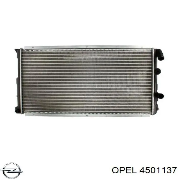 4501137 Opel radiador refrigeración del motor