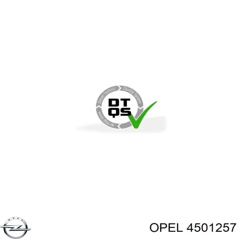 4501257 Opel fuelle, árbol de transmisión delantero exterior