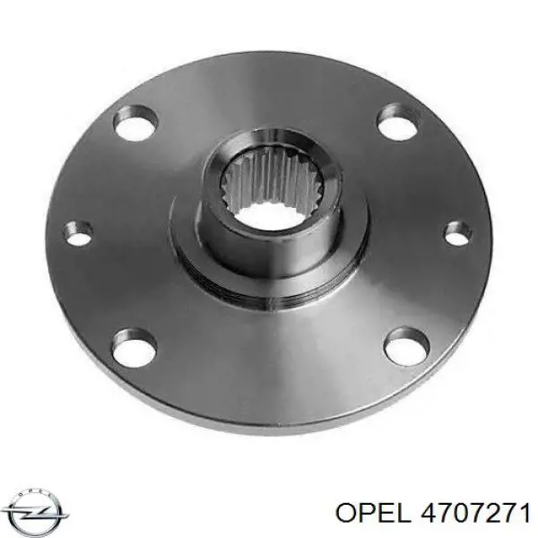 9214023 Opel cubo de rueda delantero