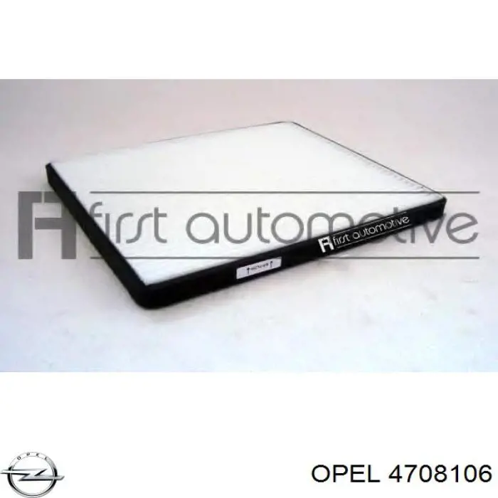 4708106 Opel filtro de habitáculo