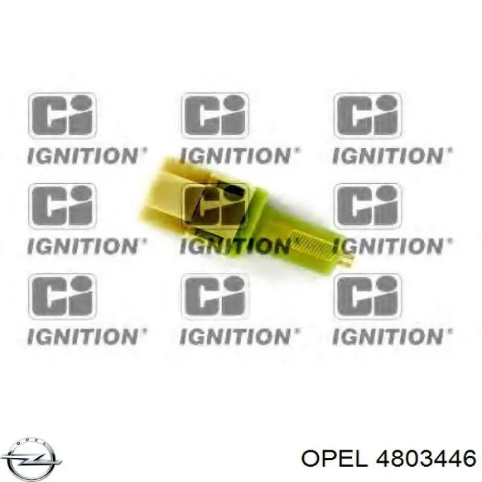 4803446 Opel interruptor luz de freno