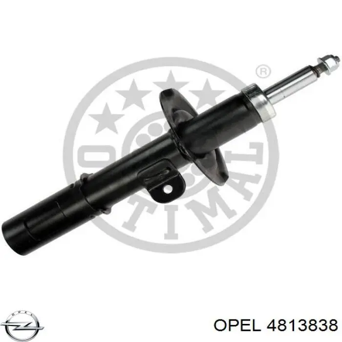 4813838 Opel amortiguador delantero derecho