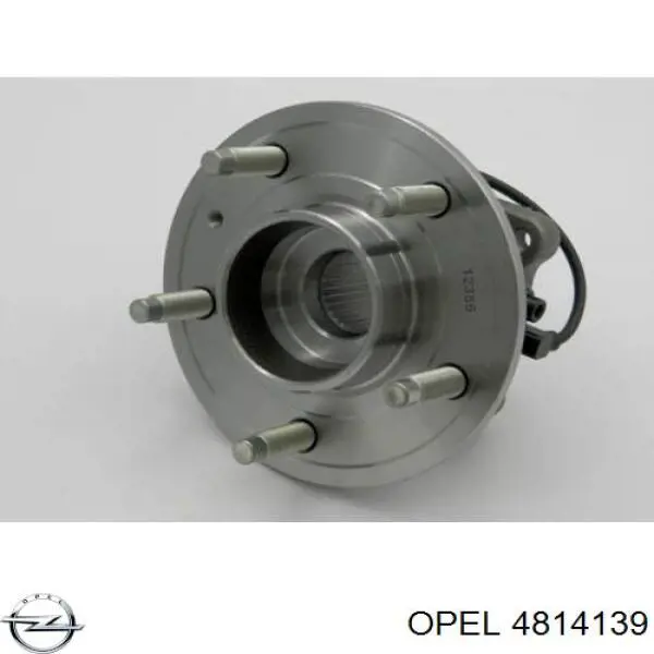 4814139 Opel cubo de rueda trasero