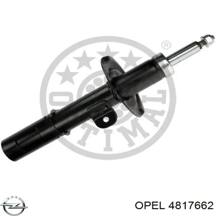 4817662 Opel amortiguador delantero derecho