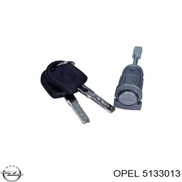 5133013 Opel cilindro de cerradura de puerta delantera