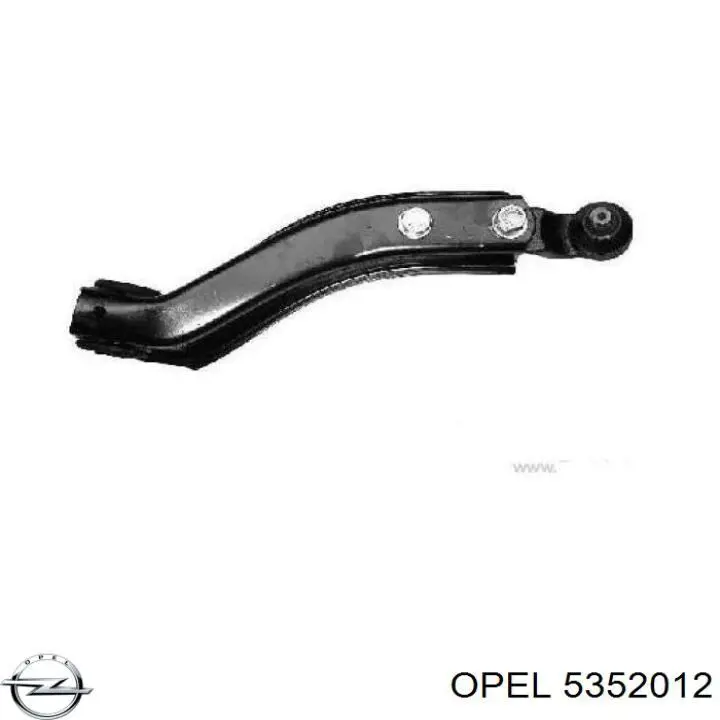 5352012 Opel barra oscilante, suspensión de ruedas delantera, inferior derecha