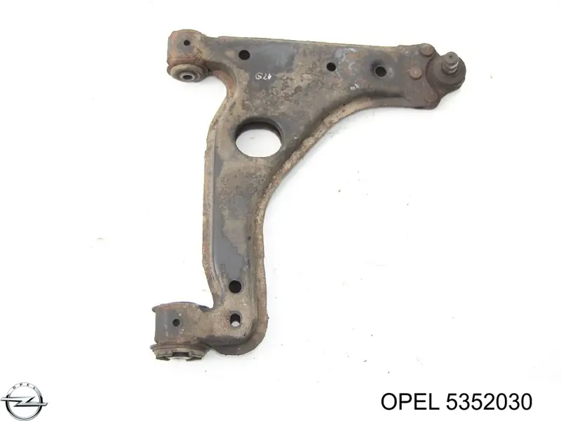 5352030 Opel barra oscilante, suspensión de ruedas delantera, inferior derecha