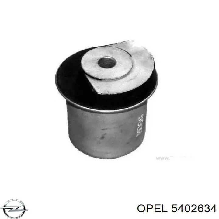 54 02 634 Opel suspensión, cuerpo del eje trasero