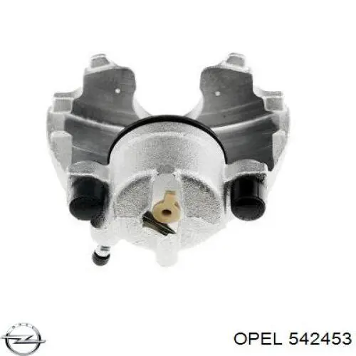 542453 Opel pinza de freno delantera derecha