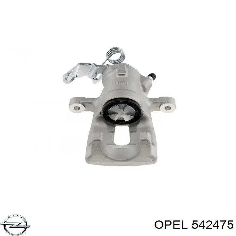 542475 Opel pinza de freno trasera izquierda