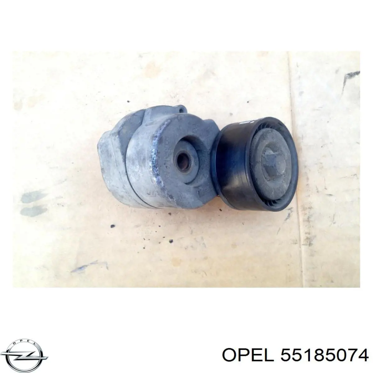 55185074 Opel tensor de correa, correa poli v