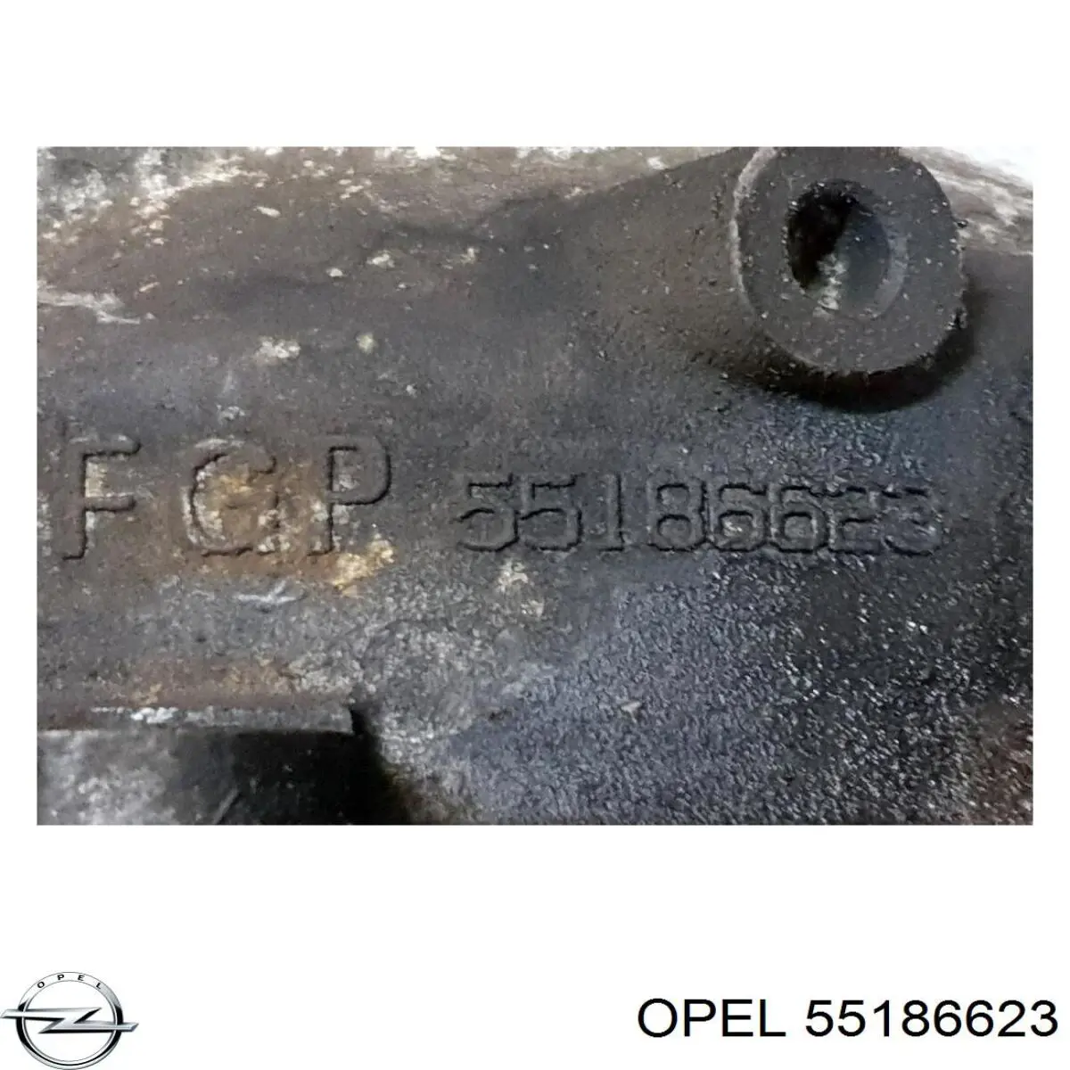 55186623 Opel caja de cambios mecánica, completa