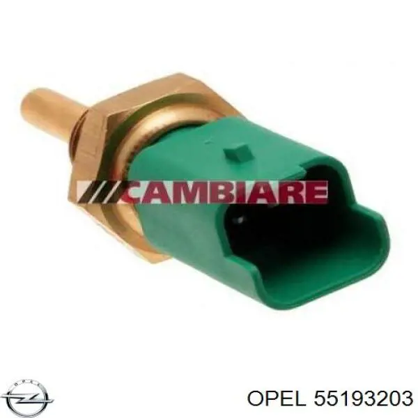 55193203 Opel sensor de temperatura del refrigerante