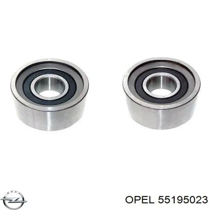 55195023 Opel tensor de correa, correa poli v