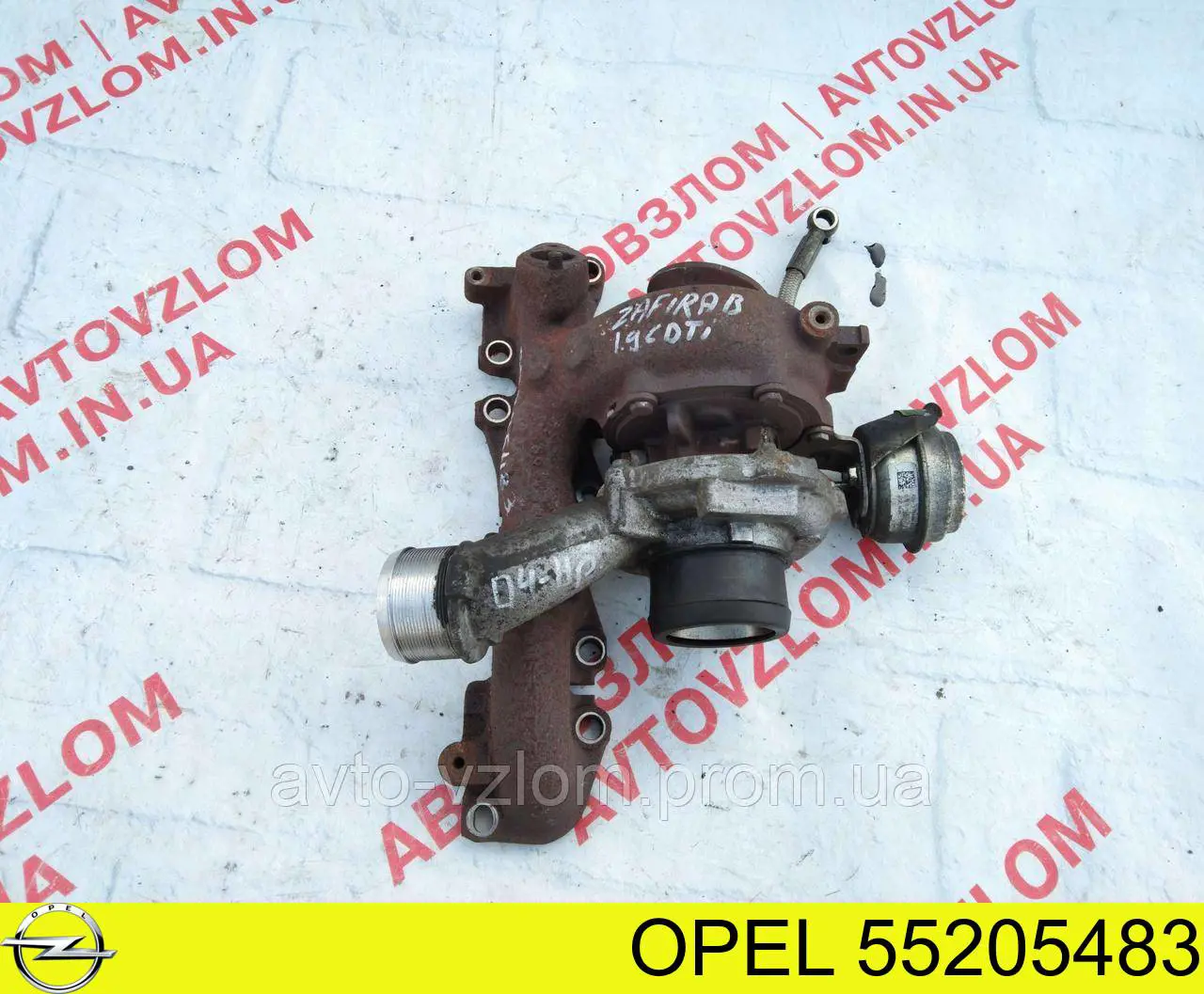 55205483 Opel turbocompresor