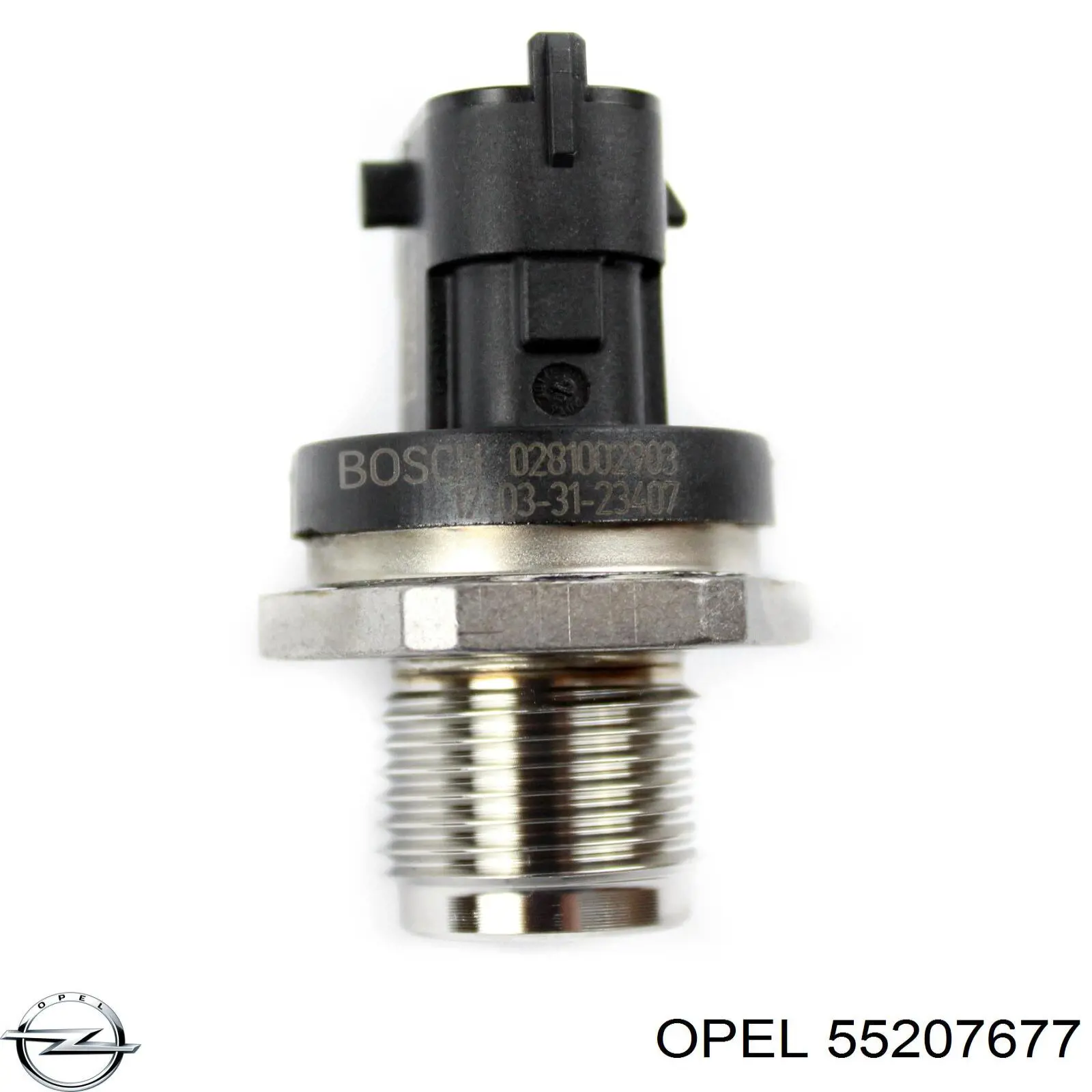 55207677 Opel sensor de presión de combustible