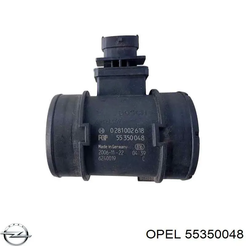 55350048 Opel sensor de flujo de aire/medidor de flujo (flujo de aire masibo)