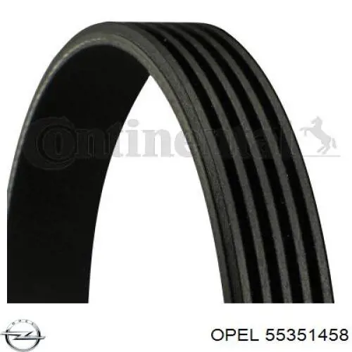 55351458 Opel correa trapezoidal