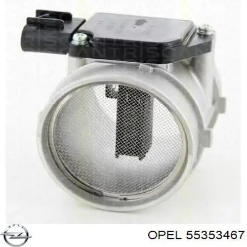 55353467 Opel sensor de flujo de aire/medidor de flujo (flujo de aire masibo)