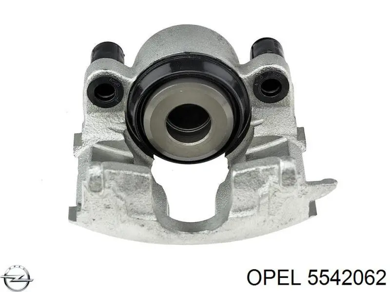 5542062 Opel pinza de freno delantera izquierda