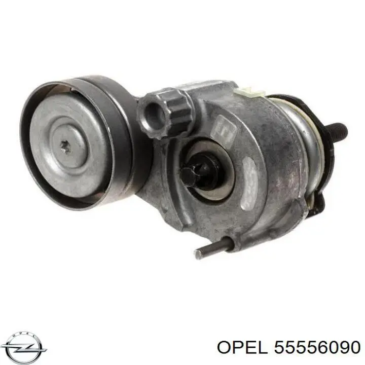 55556090 Opel tensor de correa, correa poli v