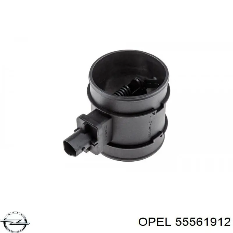 55561912 Opel sensor de flujo de aire/medidor de flujo (flujo de aire masibo)