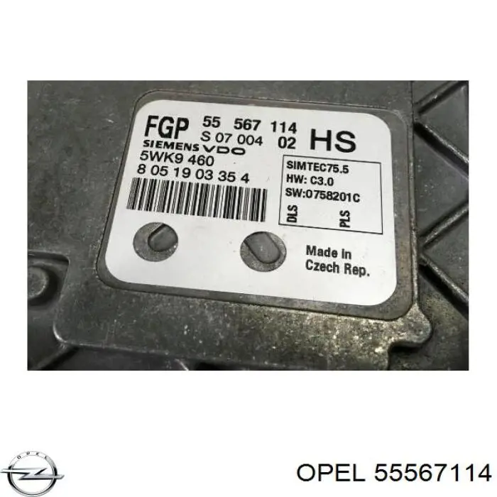 55567114 Opel 