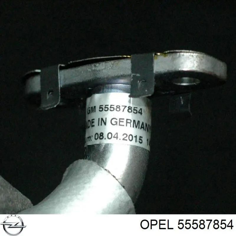 55587854 Opel tubo (manguera Para Drenar El Aceite De Una Turbina)