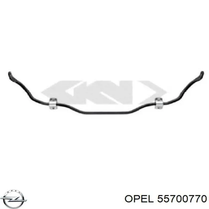 55700770 Opel estabilizador delantero