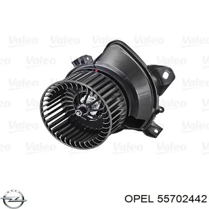 55702442 Opel motor eléctrico, ventilador habitáculo