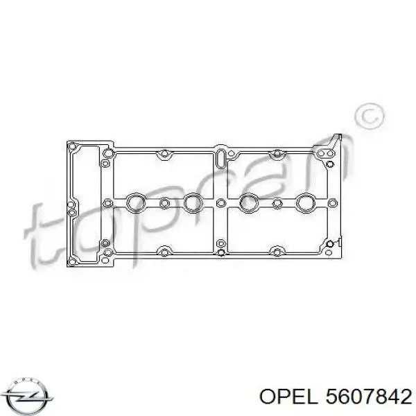 5607842 Opel junta de la tapa de válvulas del motor