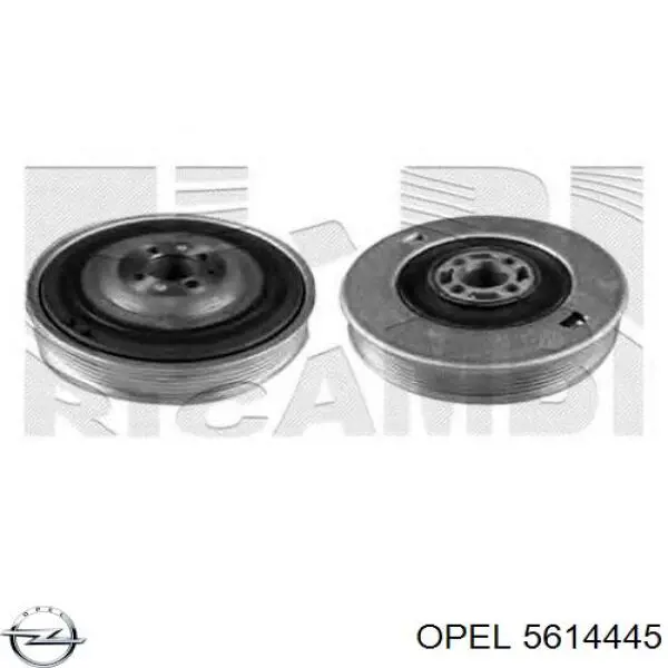 5614445 Opel polea, cigüeñal