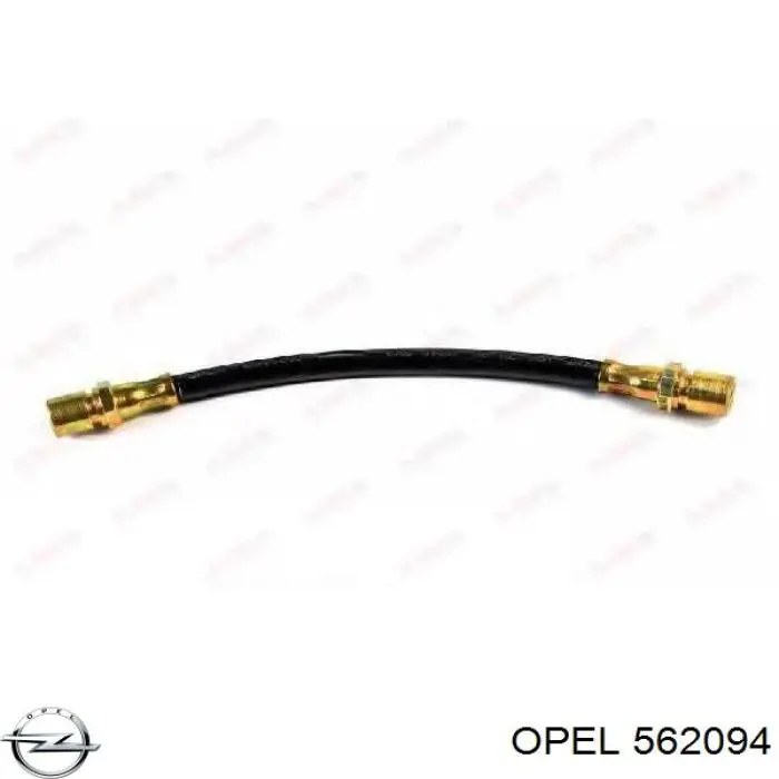 562094 Opel tubo flexible de frenos trasero