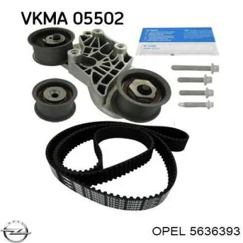 5636393 Opel kit correa de distribución