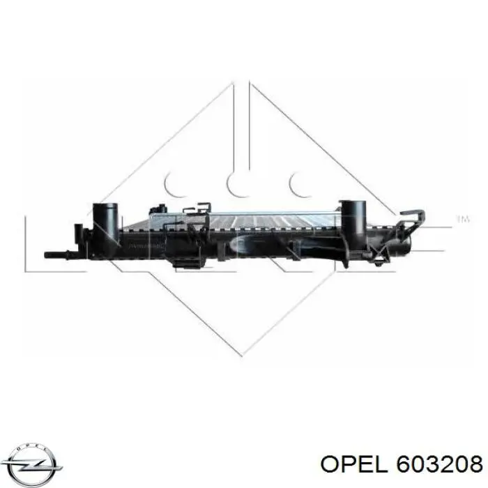 0603208 Opel motor completo