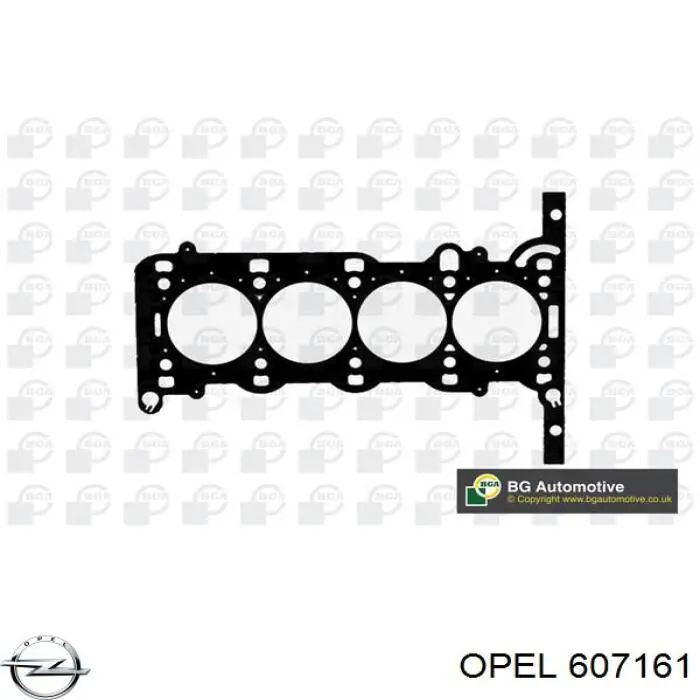 607161 Opel junta de culata