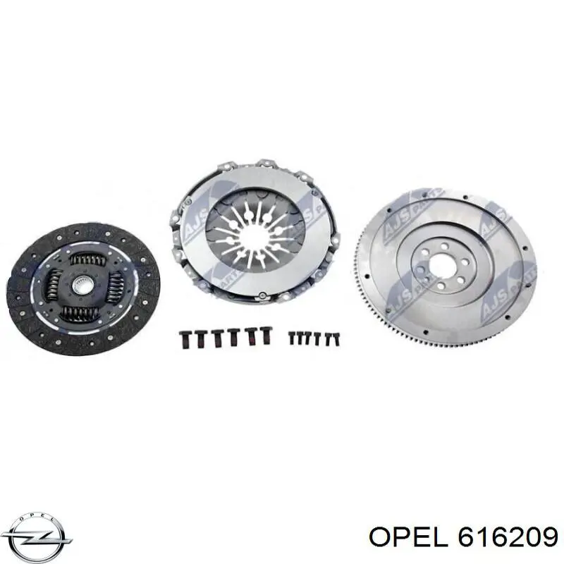 616209 Opel volante motor