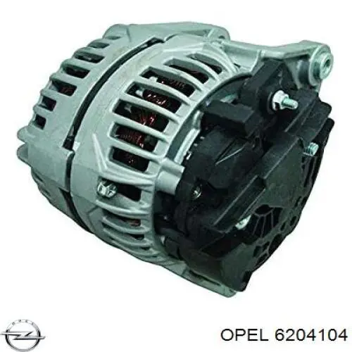 6204104 Opel alternador